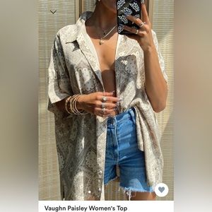 12th Tribe Vaughn Paisley Women's Top